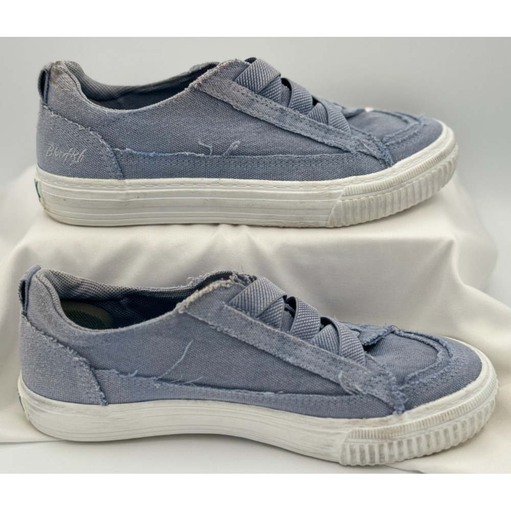 Blowfish Malibu Women's Blue Denim Sneakers / Shoes - Size 9.5